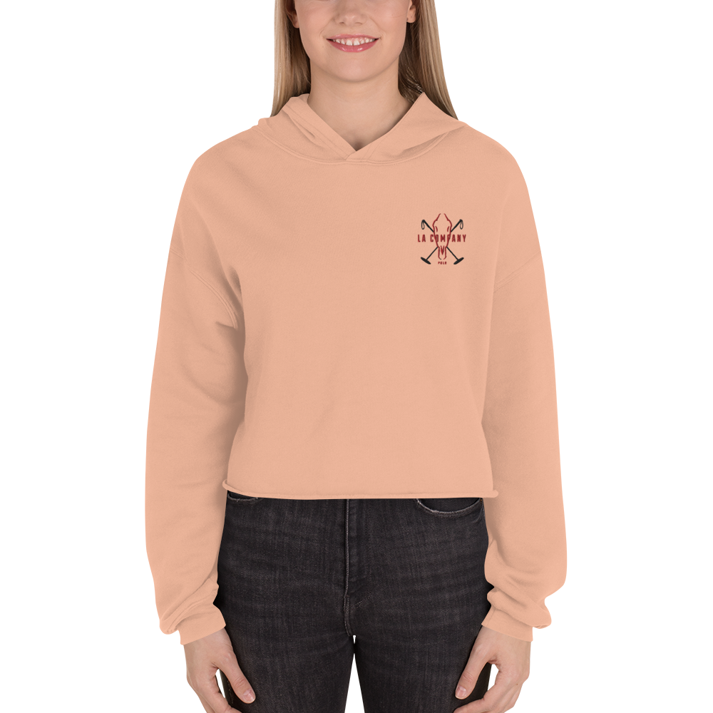 La Company Polo Women's Crop Hoodie